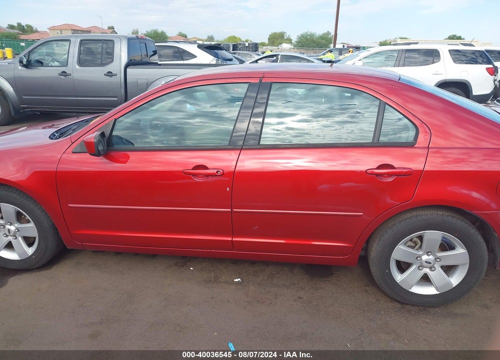 2006 FORD FUSION SE VIN: 3FAFP07126R109000