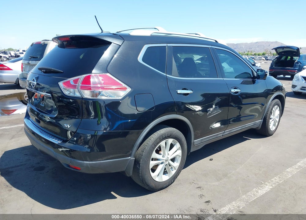 2016 NISSAN ROGUE SV VIN: 5N1AT2MT6GC877334