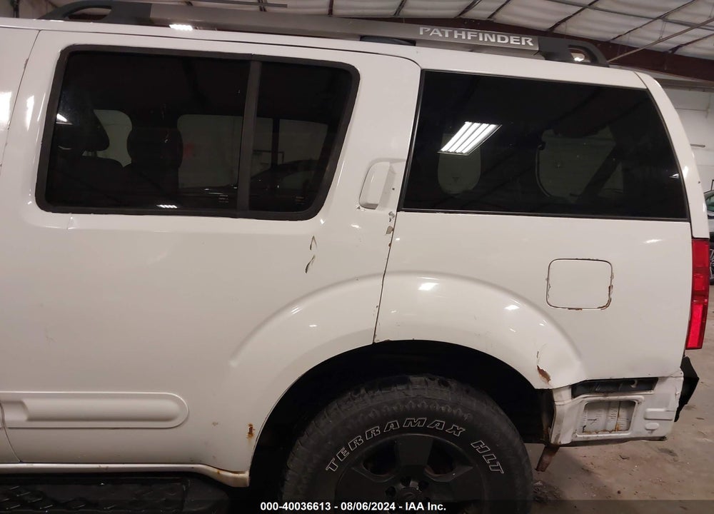 2007 NISSAN PATHFINDER VIN: 5N1AR18W87C647162