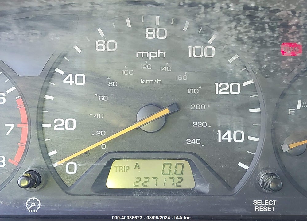 1998 HONDA ACCORD EX V6 VIN: 1HGCG1657WA071959