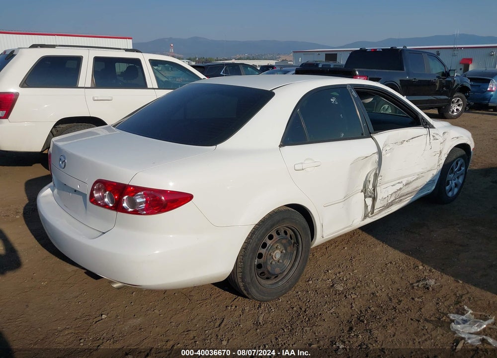 2003 MAZDA 6 I VIN: 1YVFP80C535M37492