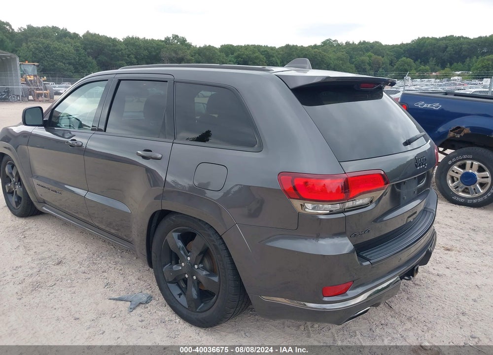 2016 JEEP GRAND CHEROKEE HIGH ALTITUDE VIN: 1C4RJFCG7GC465397