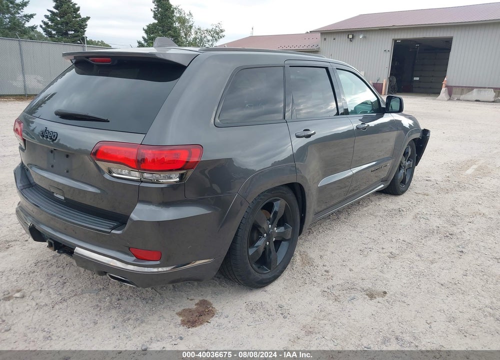 2016 JEEP GRAND CHEROKEE HIGH ALTITUDE VIN: 1C4RJFCG7GC465397