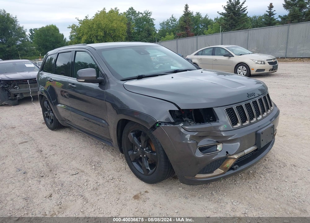 2016 JEEP GRAND CHEROKEE HIGH ALTITUDE VIN: 1C4RJFCG7GC465397