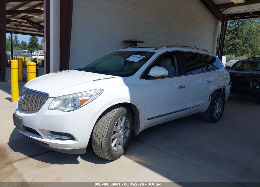 2016 BUICK ENCLAVE LEATHER VIN: 5GAKRBKD7GJ194994