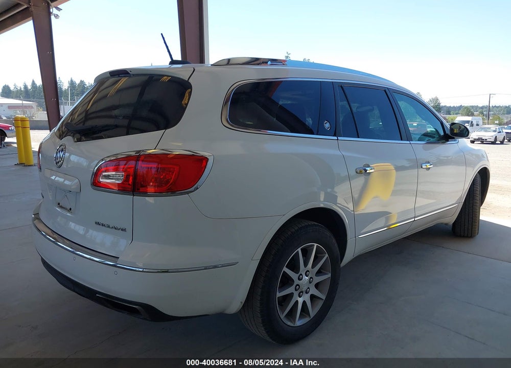 2016 BUICK ENCLAVE LEATHER VIN: 5GAKRBKD7GJ194994
