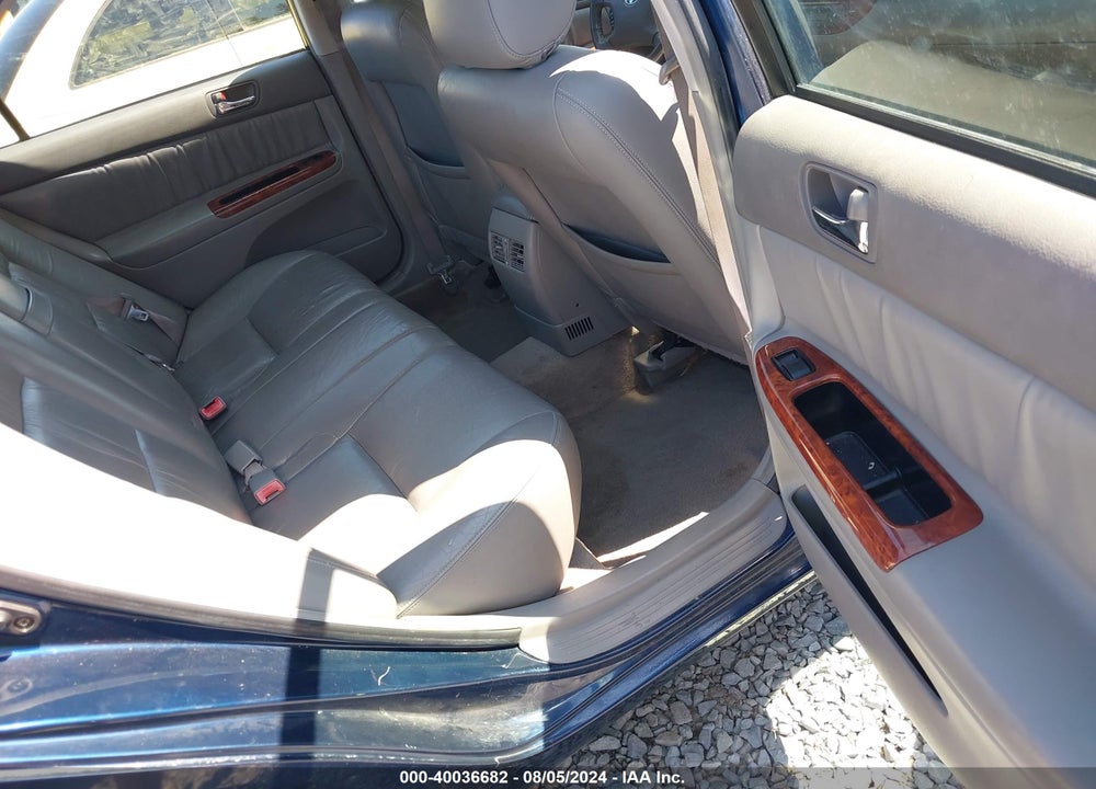 2002 TOYOTA CAMRY XLE VIN: JTDBE32K520119384