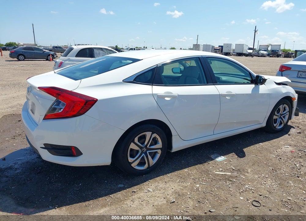 2017 HONDA CIVIC LX VIN: 19XFC2F55HE030842