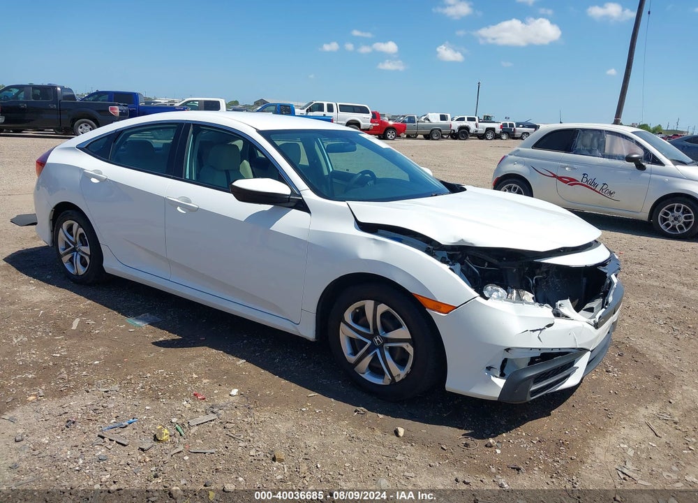 2017 HONDA CIVIC LX VIN: 19XFC2F55HE030842
