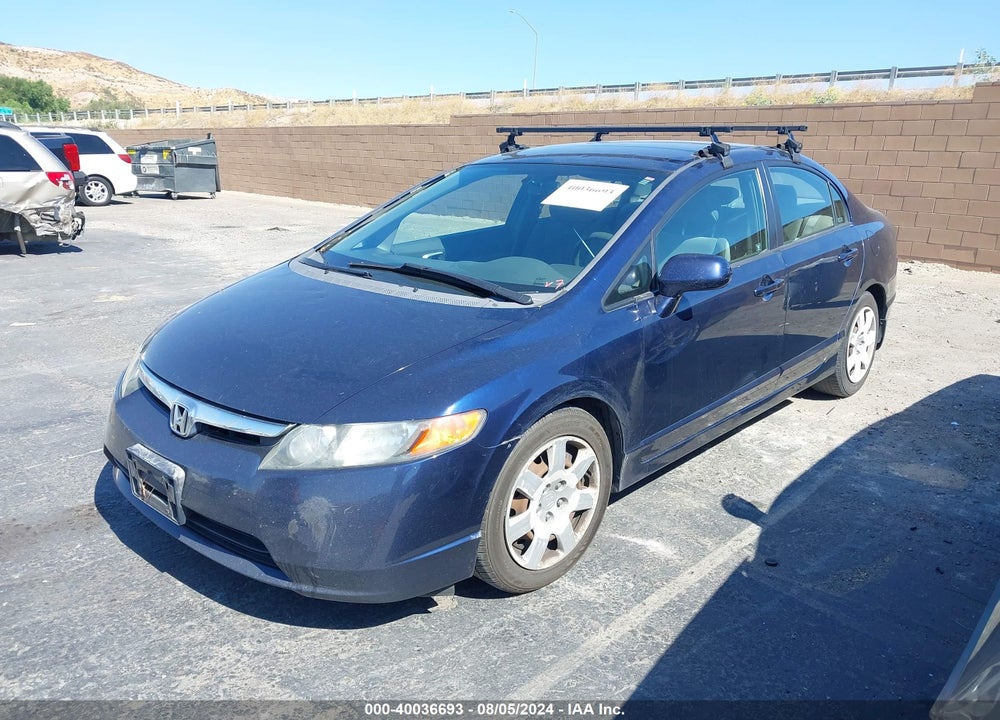 2007 HONDA CIVIC LX VIN: 1HGFA16537L123916