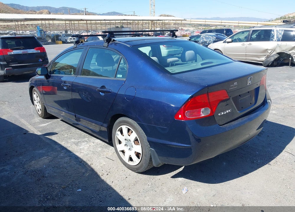 2007 HONDA CIVIC LX VIN: 1HGFA16537L123916