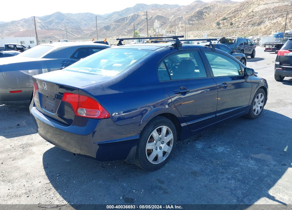 2007 HONDA CIVIC LX VIN: 1HGFA16537L123916