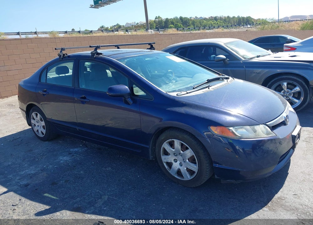 2007 HONDA CIVIC LX VIN: 1HGFA16537L123916