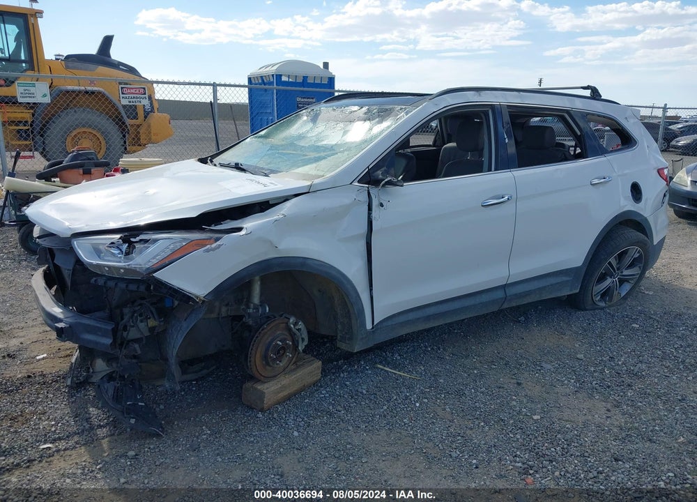 2016 HYUNDAI SANTA FE LIMITED VIN: KM8SRDHF4GU135026