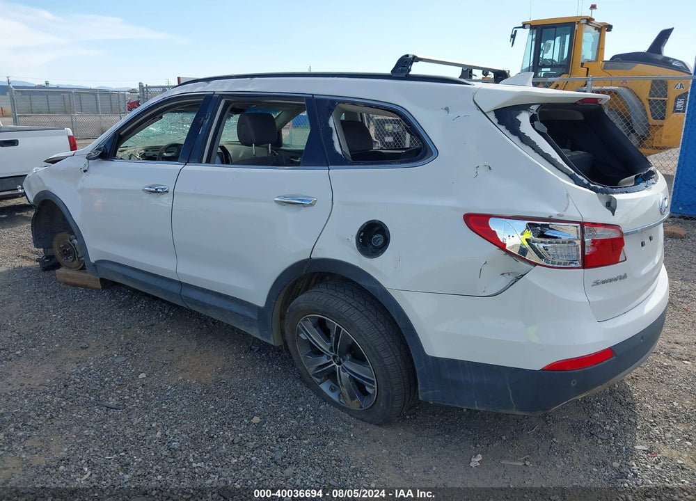 2016 HYUNDAI SANTA FE LIMITED VIN: KM8SRDHF4GU135026