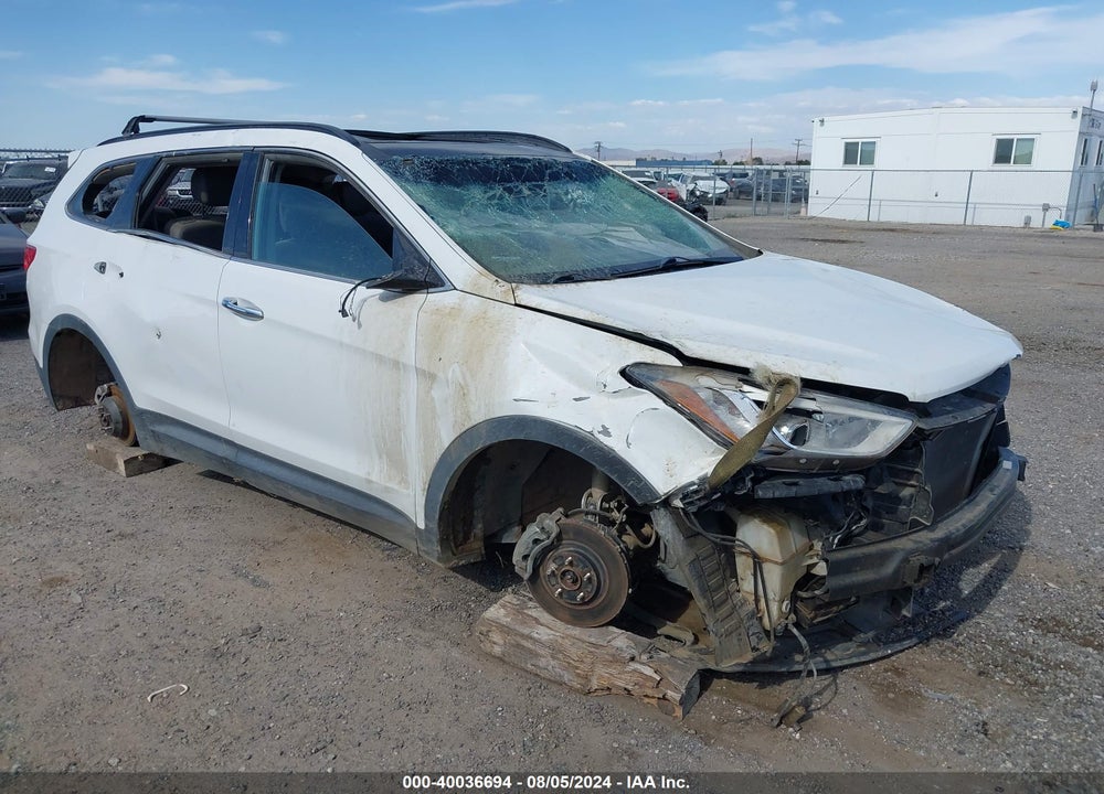 2016 HYUNDAI SANTA FE LIMITED VIN: KM8SRDHF4GU135026