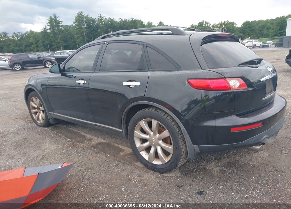 2003 INFINITI FX35 VIN: JNRAS08W93X204606