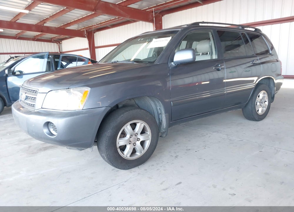 2003 TOYOTA HIGHLANDER V6 VIN: JTEHF21A630138095