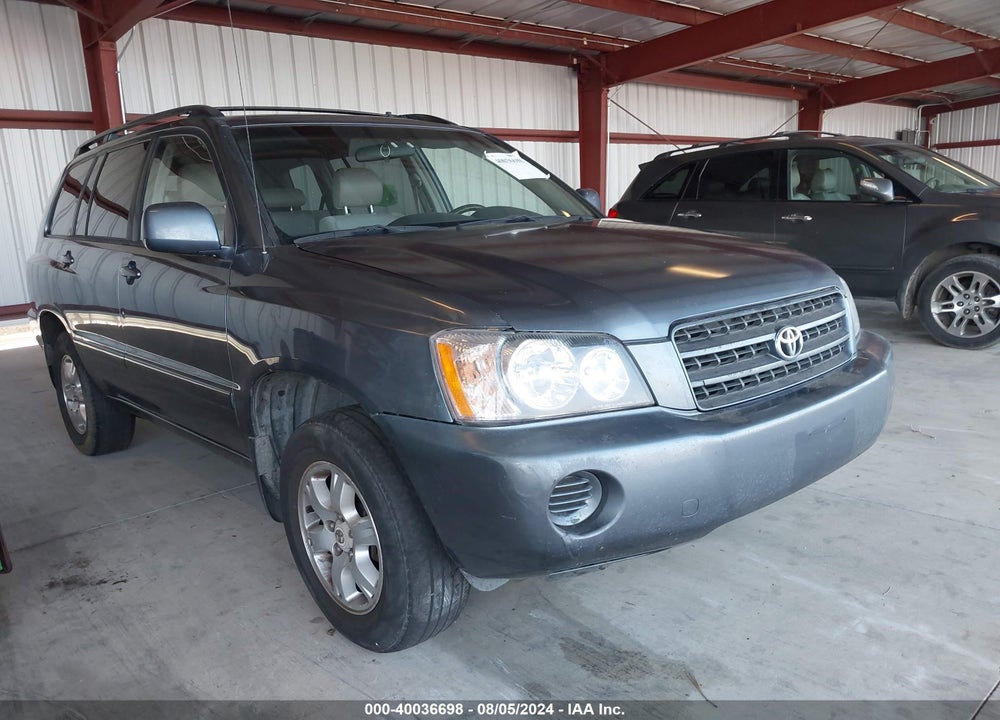 2003 TOYOTA HIGHLANDER V6 VIN: JTEHF21A630138095