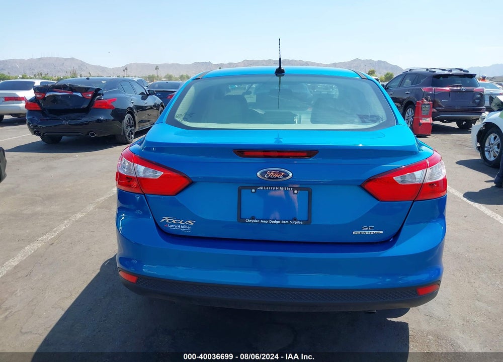 2014 FORD FOCUS SE VIN: 1FADP3F29EL300302