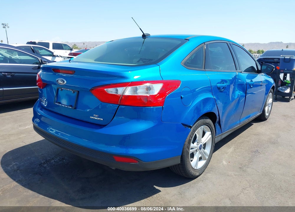 2014 FORD FOCUS SE VIN: 1FADP3F29EL300302