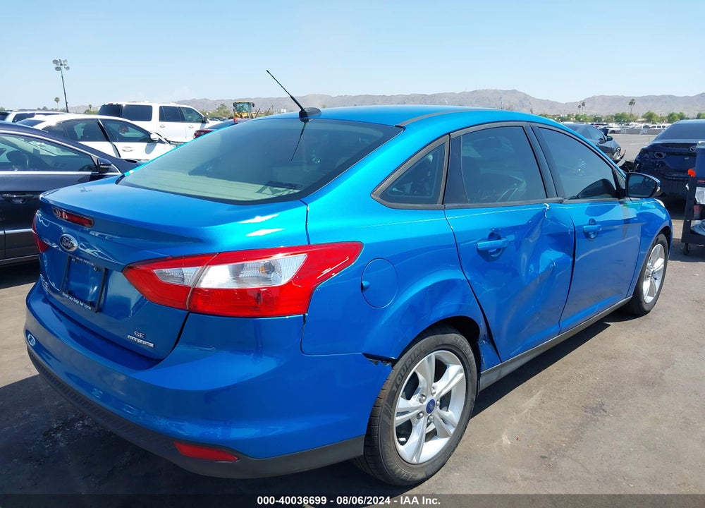 2014 FORD FOCUS SE VIN: 1FADP3F29EL300302