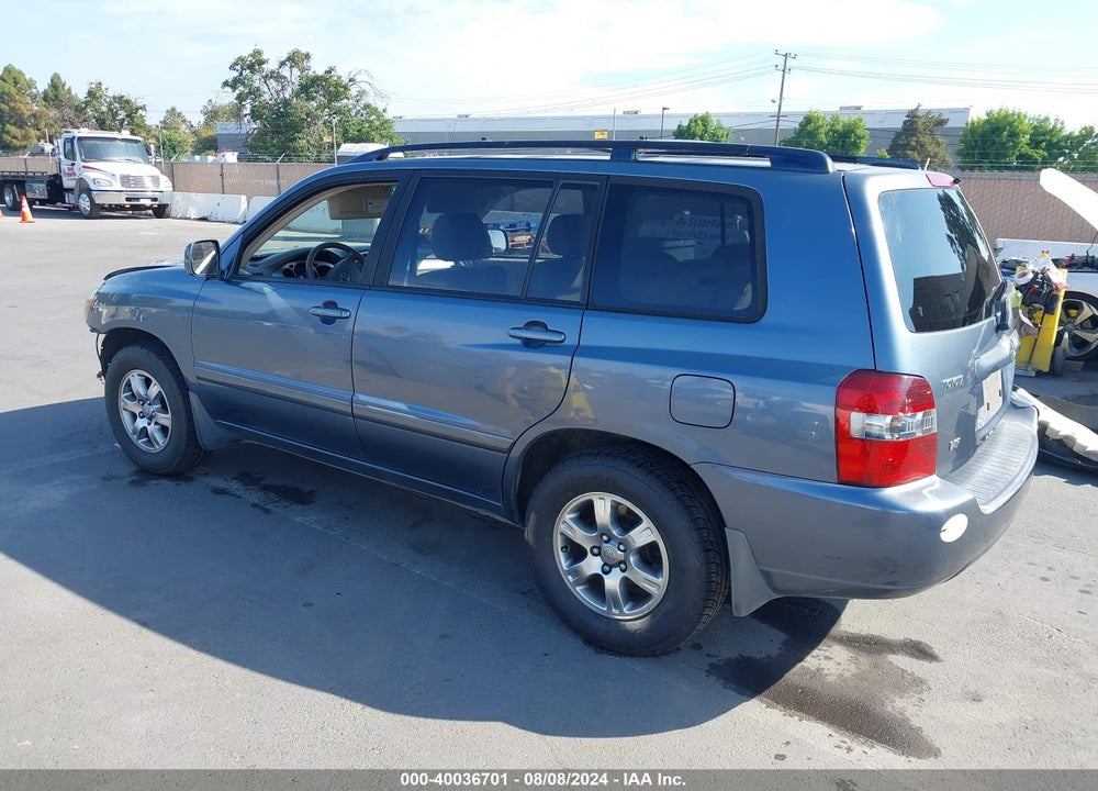 2005 TOYOTA HIGHLANDER V6 VIN: JTEDP21A850083826