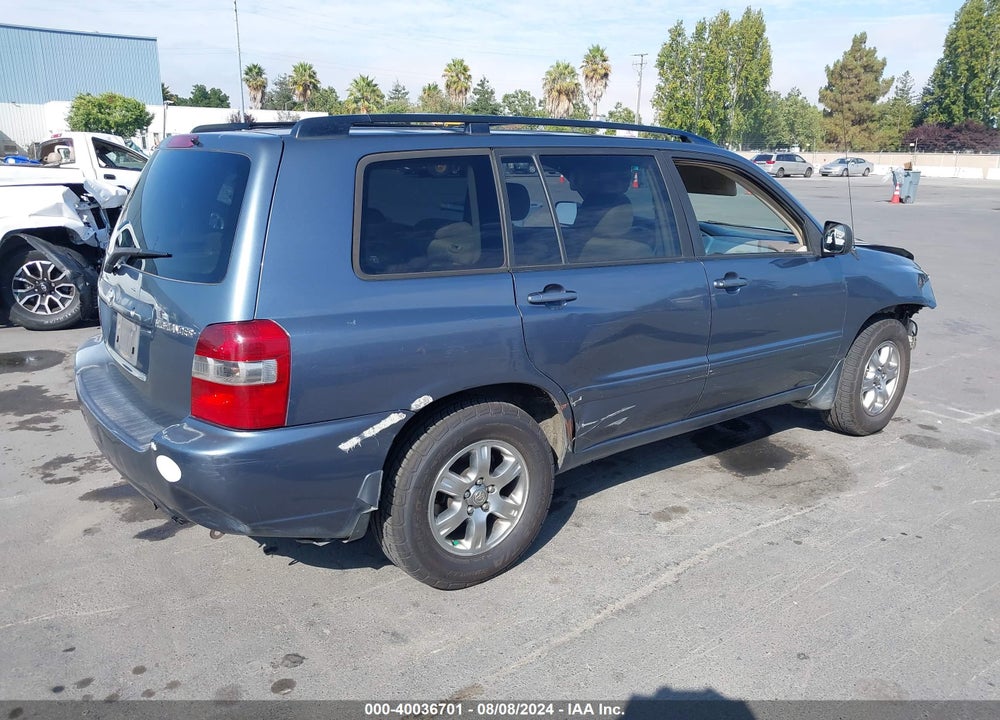 2005 TOYOTA HIGHLANDER V6 VIN: JTEDP21A850083826