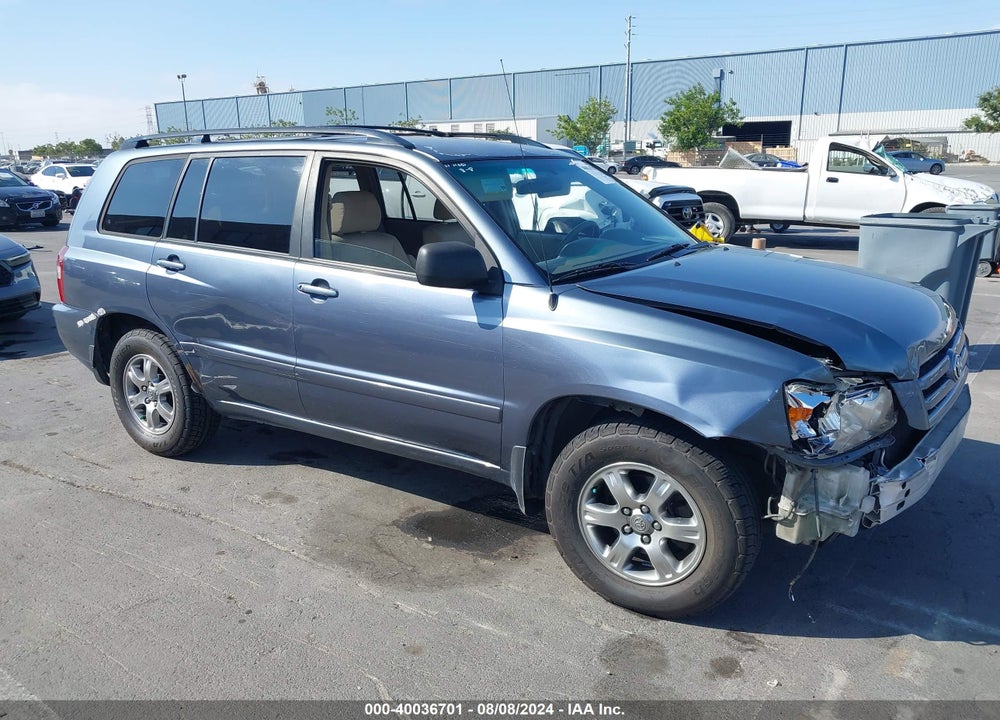 2005 TOYOTA HIGHLANDER V6 VIN: JTEDP21A850083826