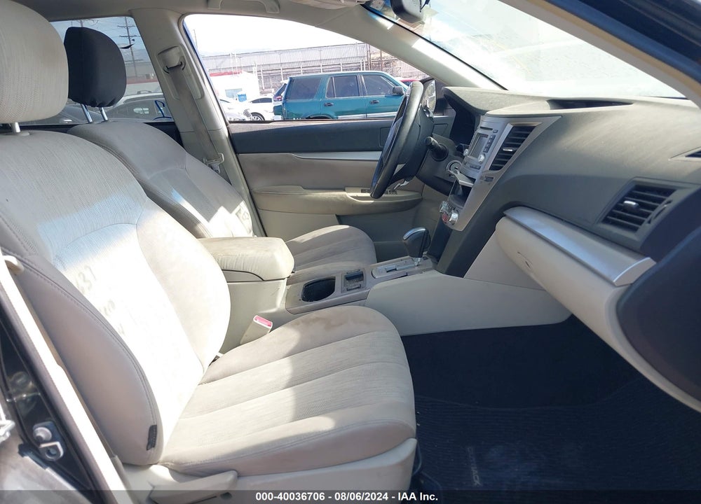 2014 SUBARU OUTBACK 2.5I PREMIUM VIN: 4S4BRBDC6E3257633