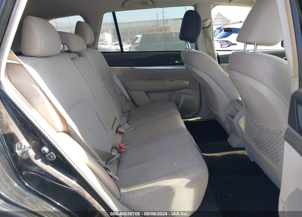 2014 SUBARU OUTBACK 2.5I PREMIUM VIN: 4S4BRBDC6E3257633