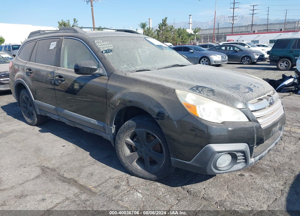 2014 SUBARU OUTBACK 2.5I PREMIUM VIN: 4S4BRBDC6E3257633