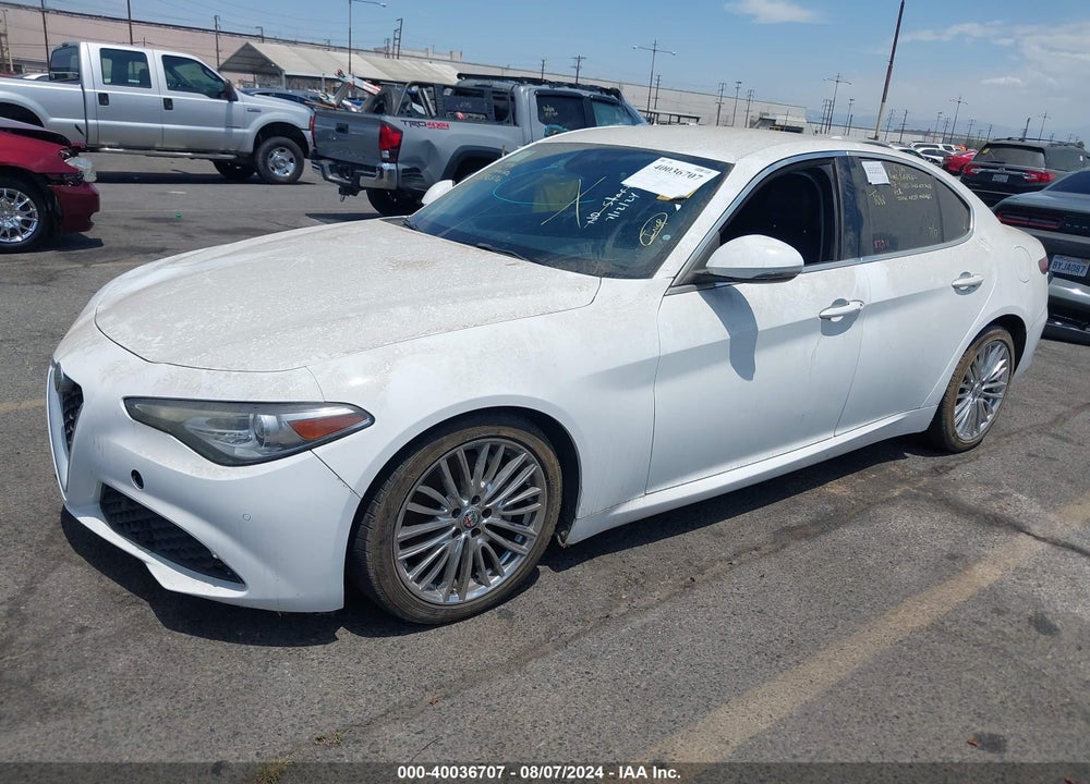 2017 ALFA ROMEO GIULIA TI RWD VIN: ZARFAECN8H7536876