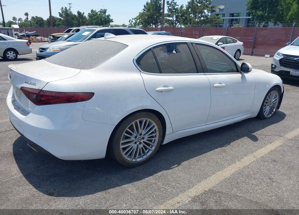 2017 ALFA ROMEO GIULIA TI RWD VIN: ZARFAECN8H7536876