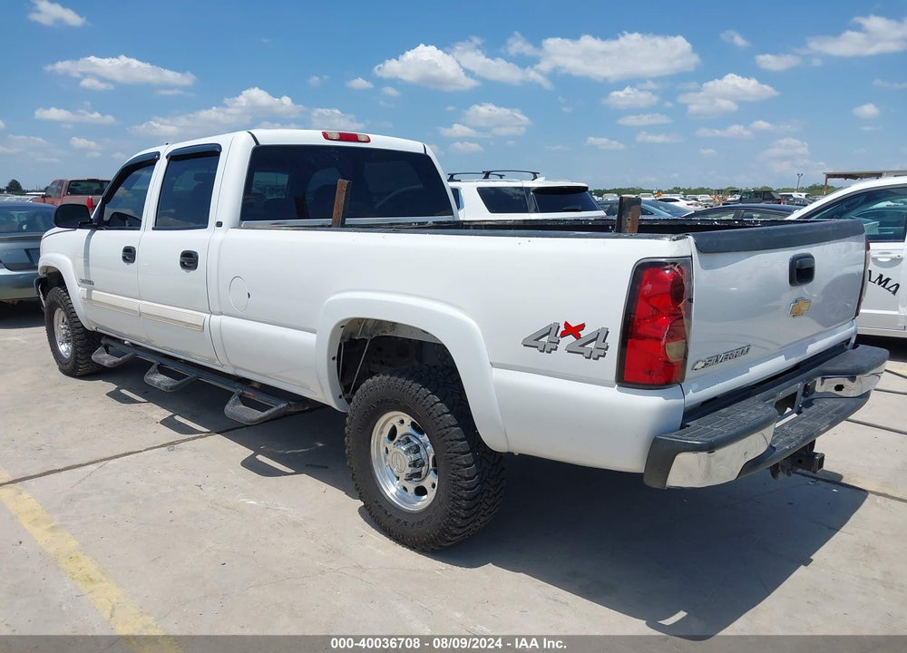2006 CHEVROLET SILVERADO 2500HD LT1 VIN: 1GCHK23U26F142573