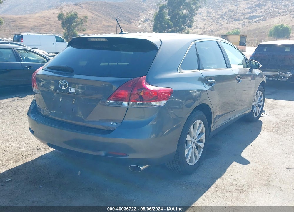 2015 TOYOTA VENZA LE VIN: 4T3ZA3BB6FU096189