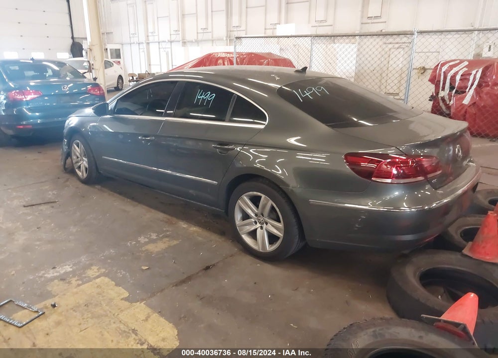 2016 VOLKSWAGEN CC 2.0T SPORT VIN: WVWBP7AN6GE503939