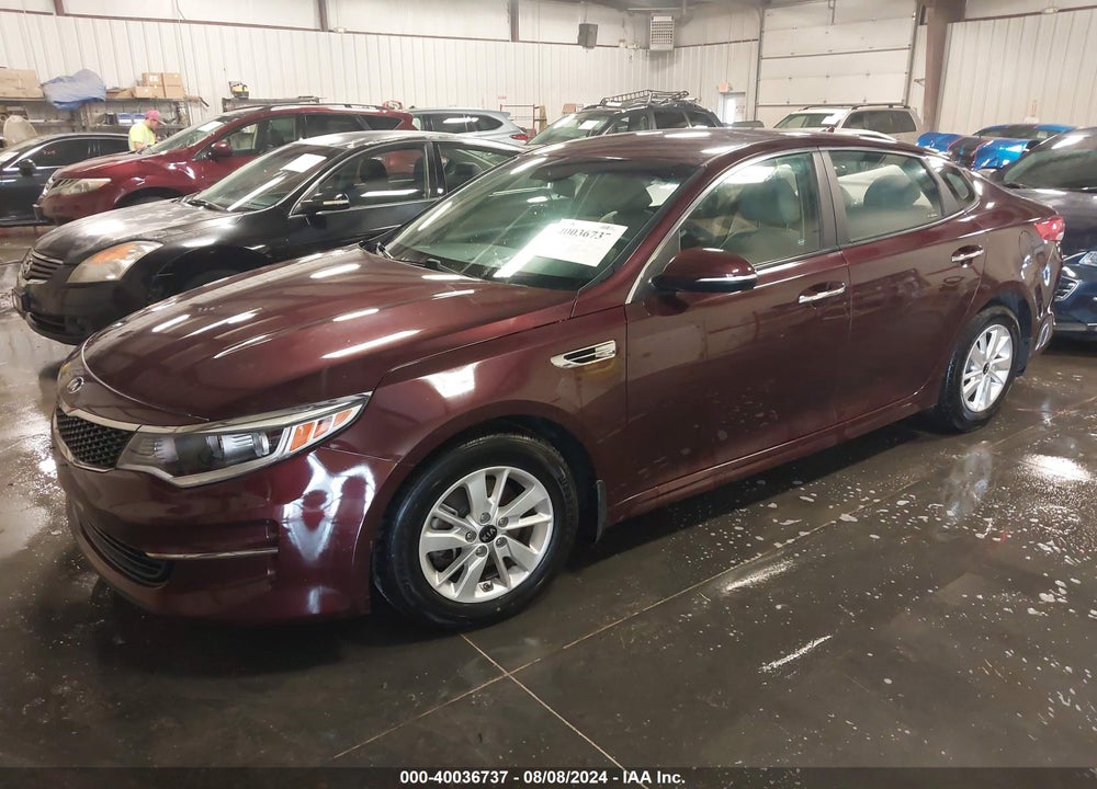 2016 KIA OPTIMA LX VIN: 5XXGT4L33GG017662