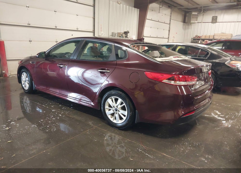 2016 KIA OPTIMA LX VIN: 5XXGT4L33GG017662
