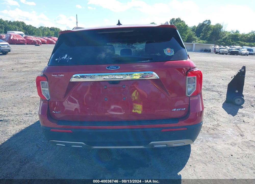 2022 FORD EXPLORER XLT VIN: 1FMSK8DH8NGC18697
