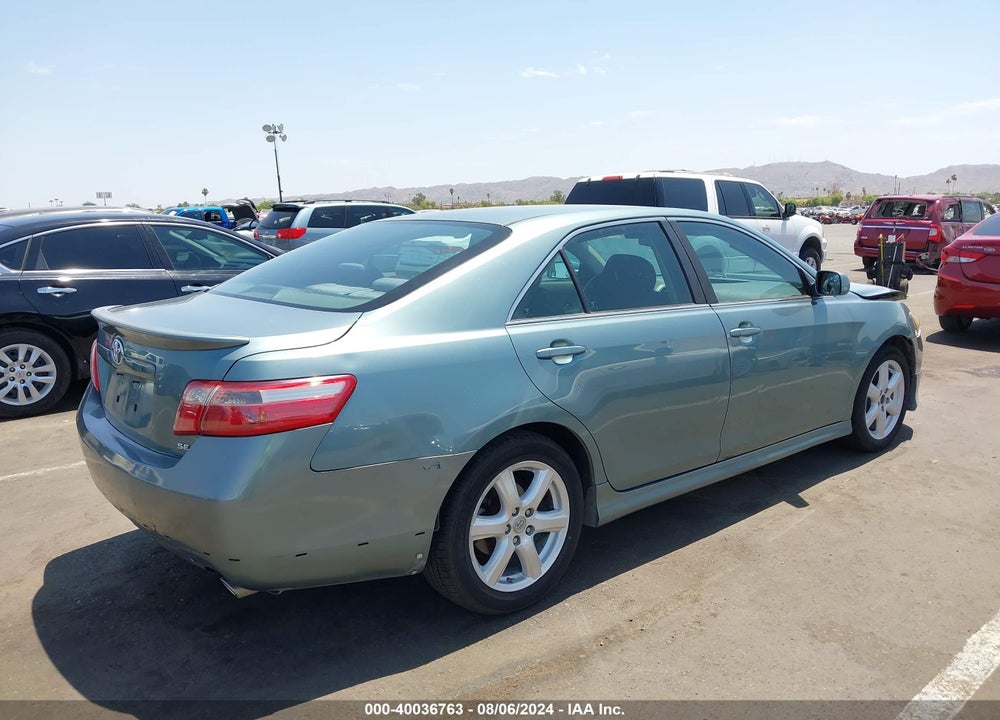 2007 TOYOTA CAMRY SE V6 VIN: 4T1BK46K17U526591