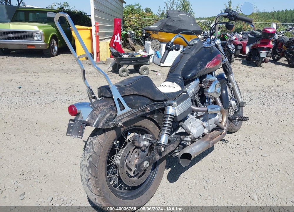 2009 HARLEY-DAVIDSON FXDB VIN: 1HD1GX4379K341909