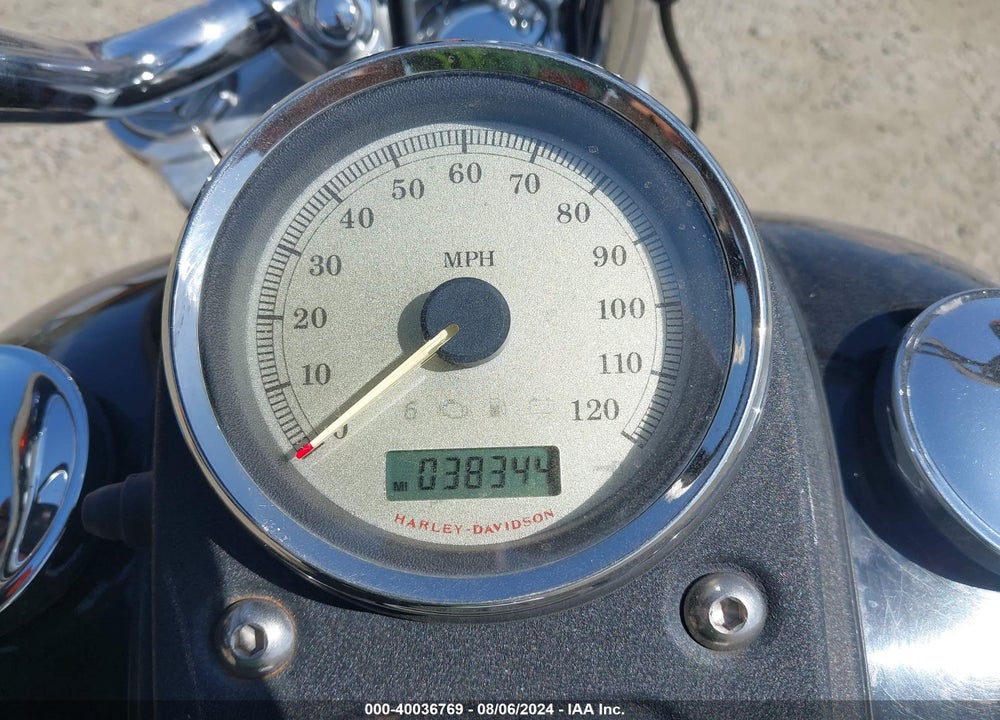 2009 HARLEY-DAVIDSON FXDB VIN: 1HD1GX4379K341909