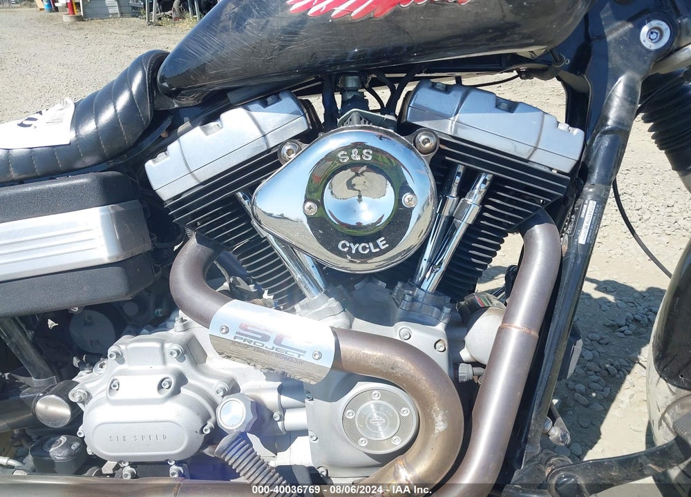 2009 HARLEY-DAVIDSON FXDB VIN: 1HD1GX4379K341909
