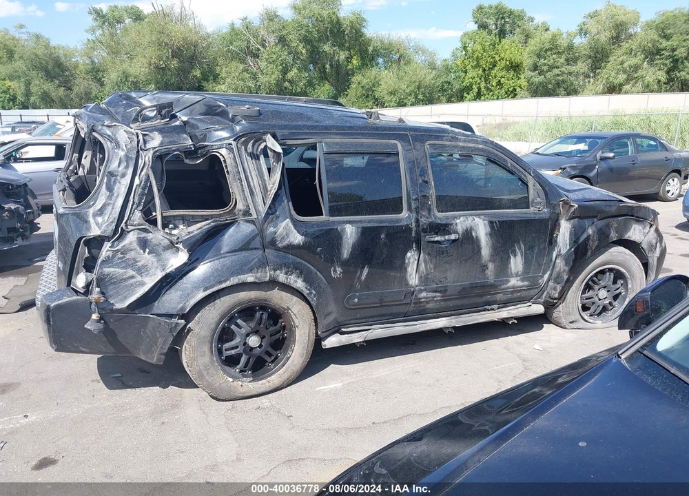 2006 NISSAN PATHFINDER SE VIN: 5N1AR18W56C637882