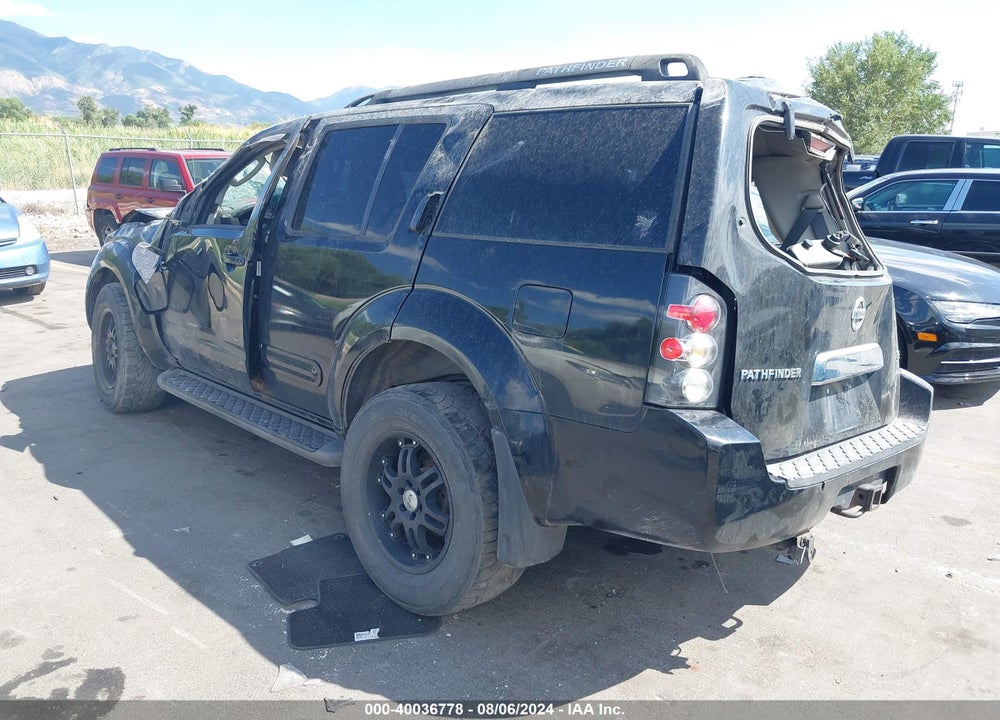 2006 NISSAN PATHFINDER SE VIN: 5N1AR18W56C637882