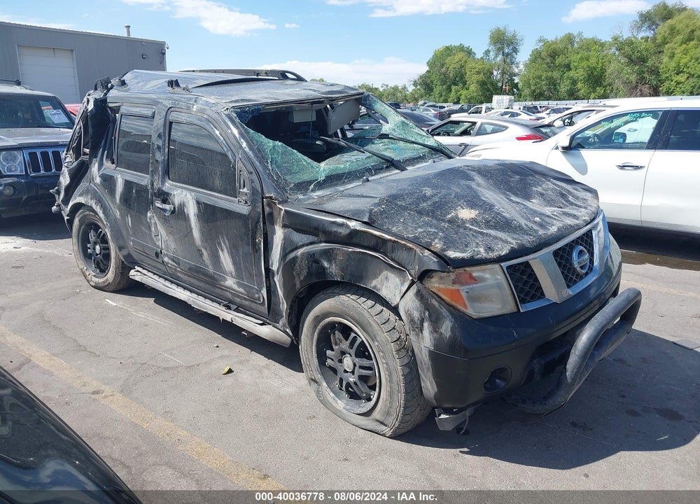 2006 NISSAN PATHFINDER SE VIN: 5N1AR18W56C637882