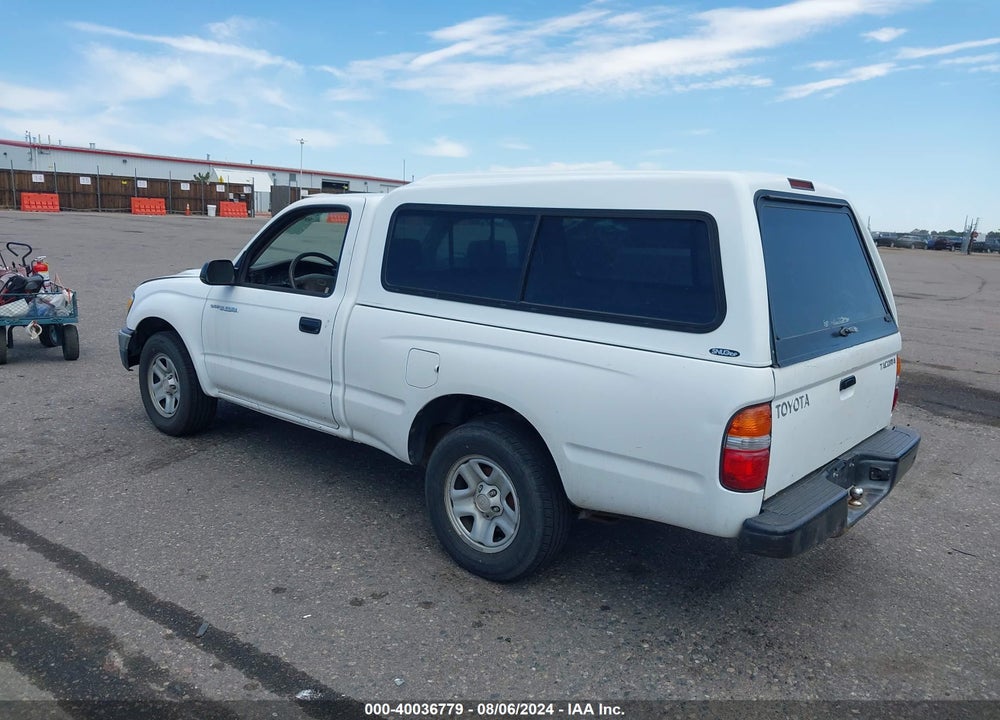 2001 TOYOTA TACOMA VIN: 5TENL42N51Z879574