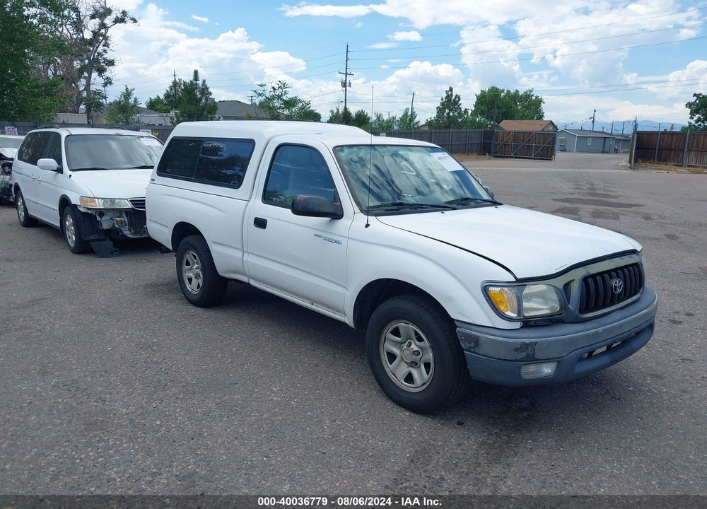 2001 TOYOTA TACOMA VIN: 5TENL42N51Z879574