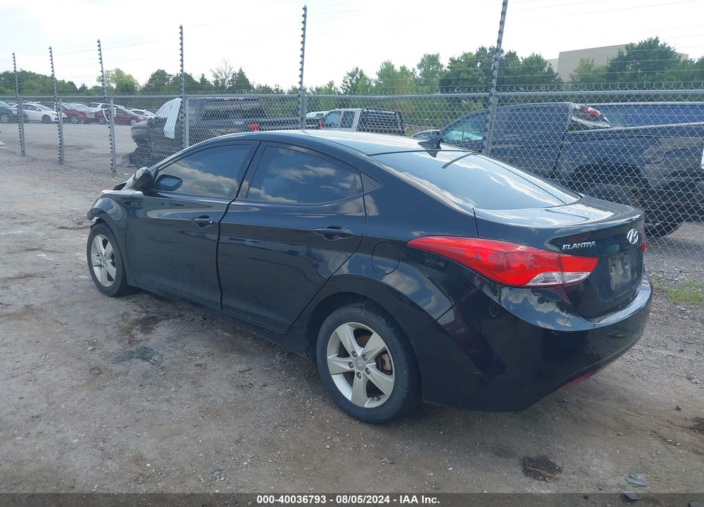2013 HYUNDAI ELANTRA GLS VIN: KMHDH4AE0DU022540